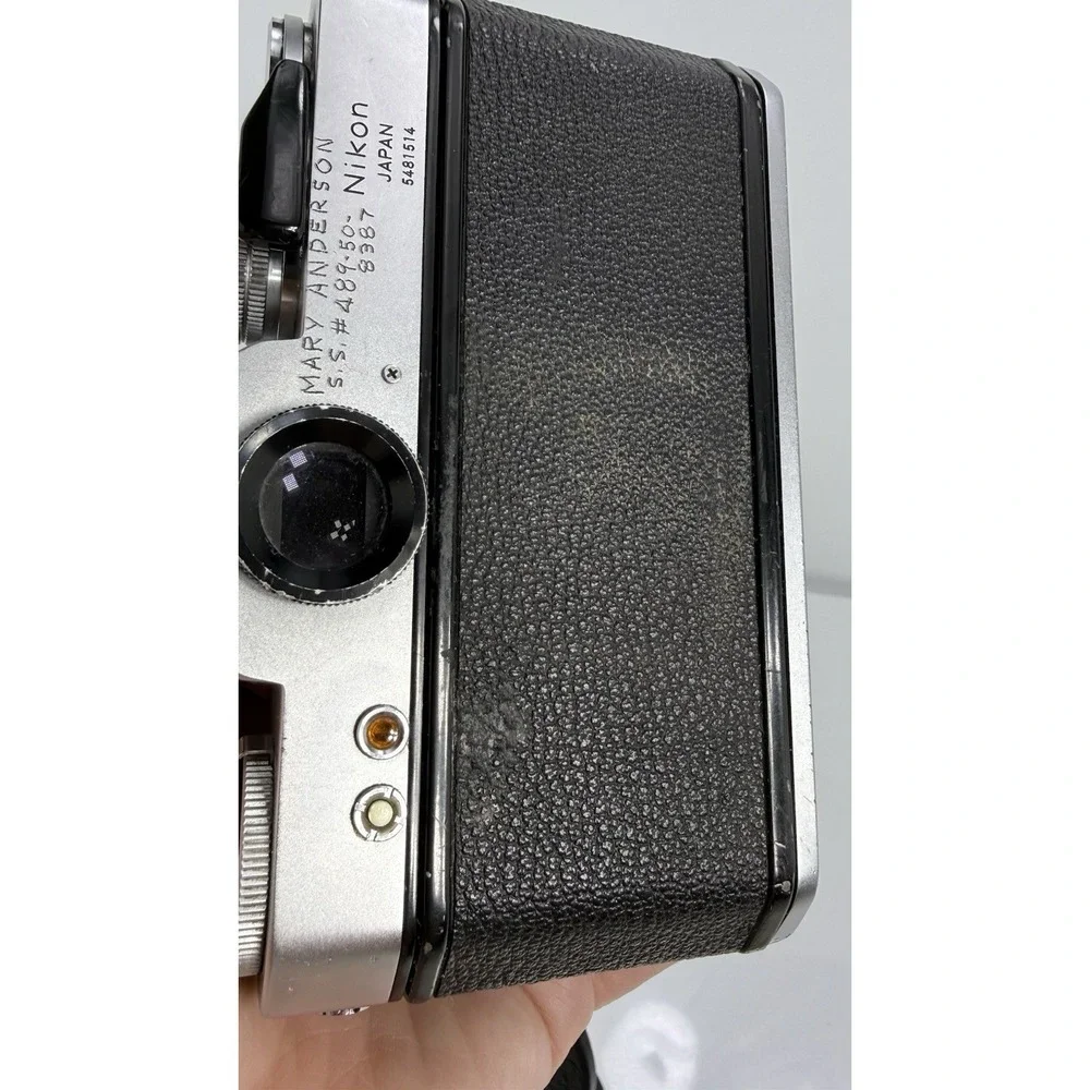 Rare Vintage Nikkormat EL 35mm SLR Camera w/ Nikkor 50mm f/1.4 Lens Tokyo Japan